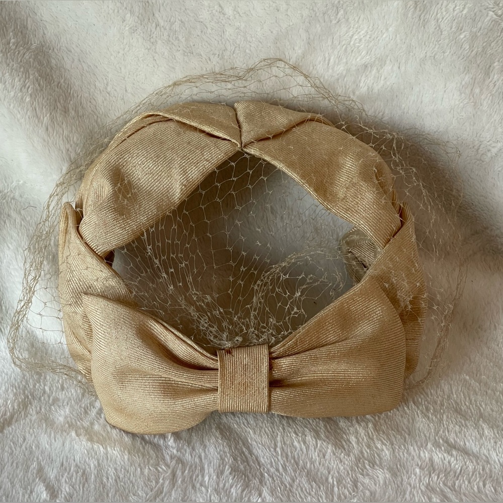 Vintage Juliet Fascinator Hat Headband Original By Dayne - Picture 3 of 9